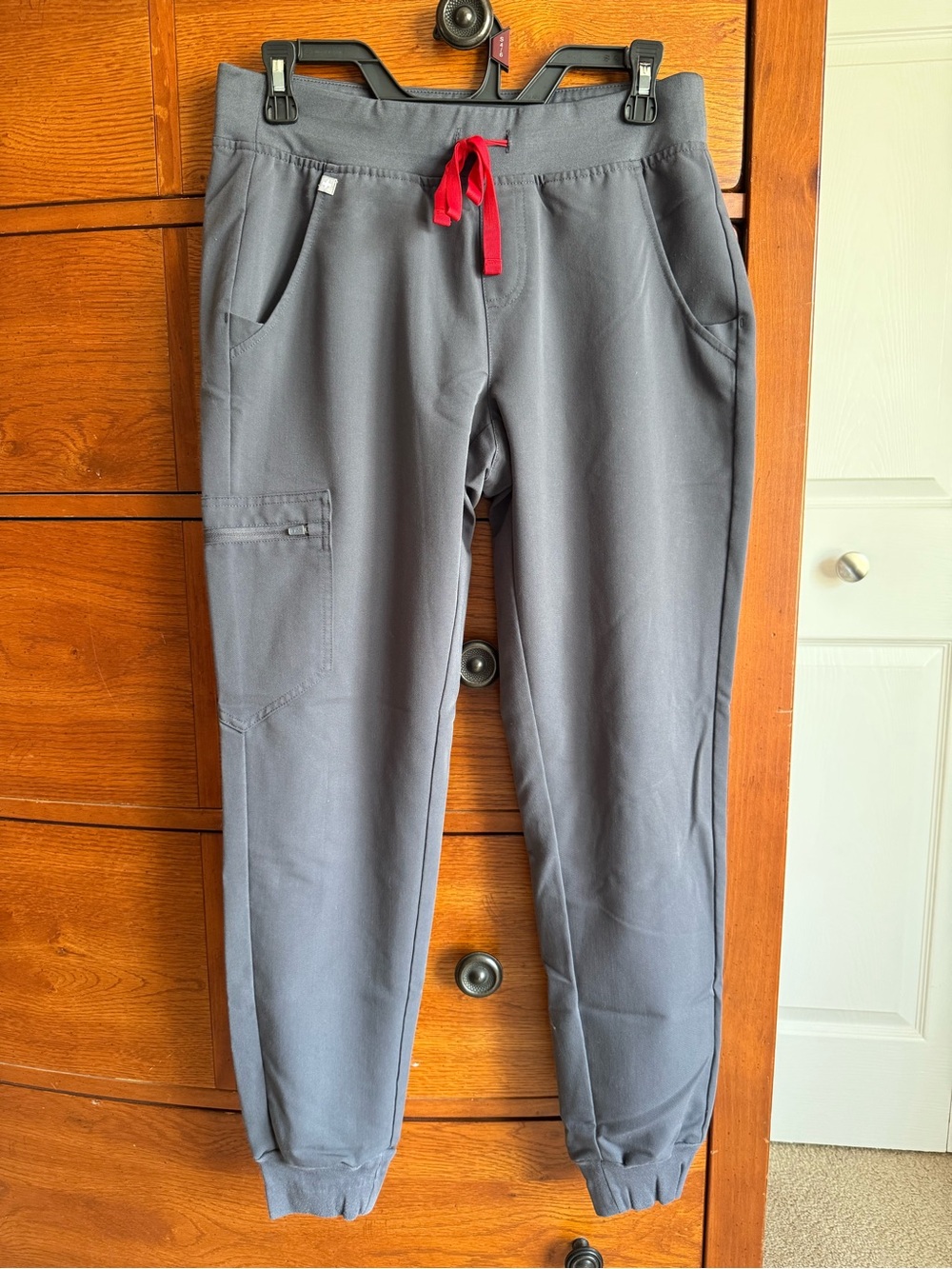 FIGS Zamora Jogger Scrub Pants Gray SM Women’s Regular